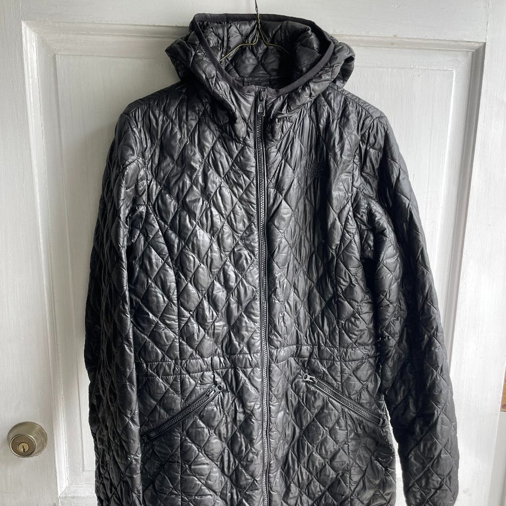 The North Face Midi lightweight down jacket